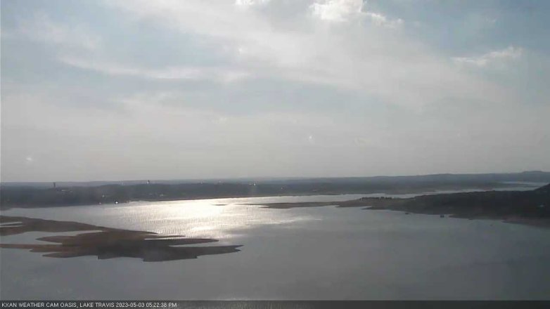 Lake Travis webcam, May 3, 2023 5:25 PM CT