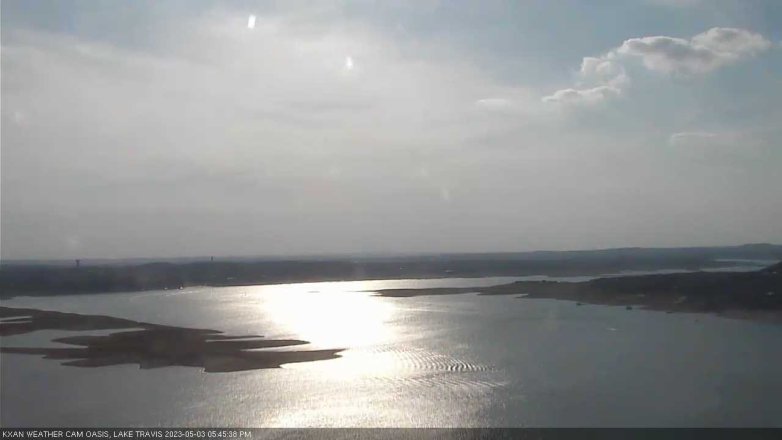 Lake Travis webcam, May 3, 2023 5:45 PM CT