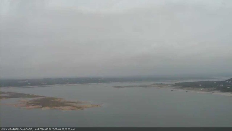 Lake Travis webcam, May 4, 2023 9:00 AM CT