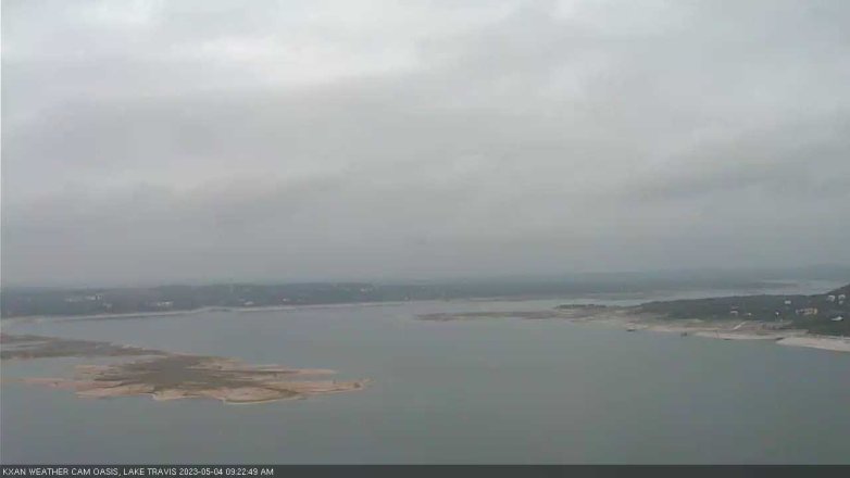 Lake Travis webcam, May 4, 2023 9:25 AM CT