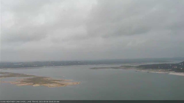 Lake Travis webcam, May 4, 2023 9:45 AM CT