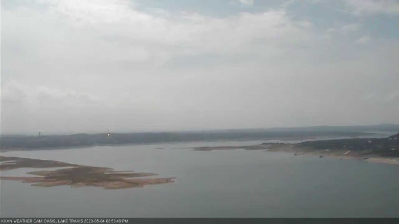 Lake Travis webcam, May 4, 2023 4:00 PM CT