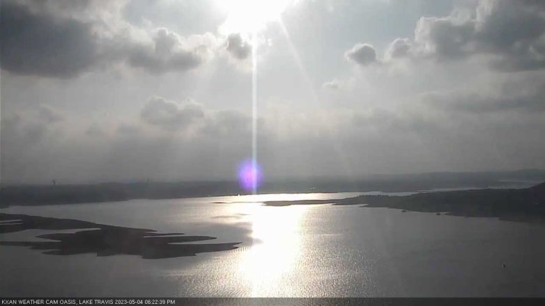 Lake Travis webcam, May 4, 2023 6:25 PM CT