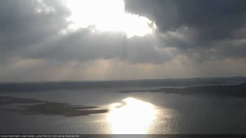 Lake Travis webcam, May 4, 2023 6:45 PM CT