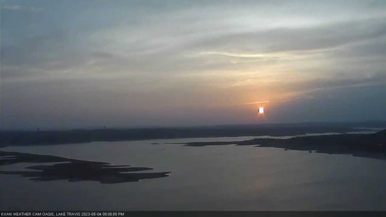 Lake Travis webcam, May 4, 2023 8:00 PM CT