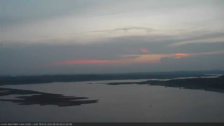 Lake Travis webcam, May 4, 2023 8:25 PM CT