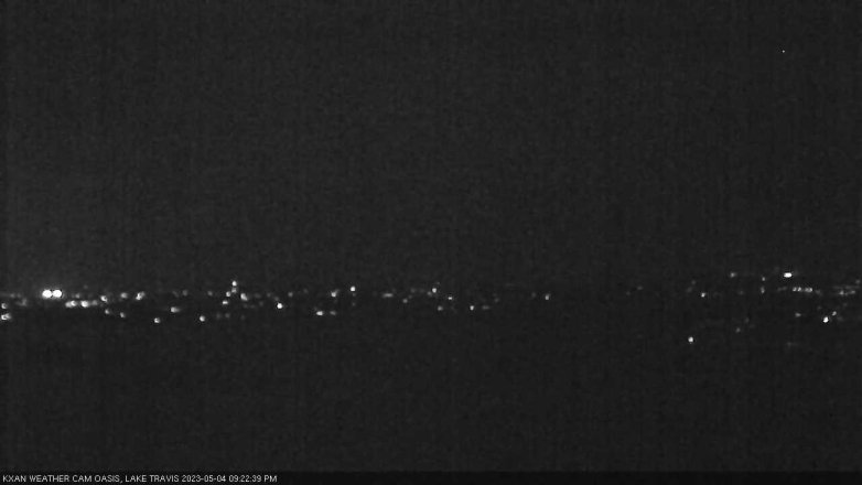 Lake Travis webcam, May 4, 2023 9:25 PM CT