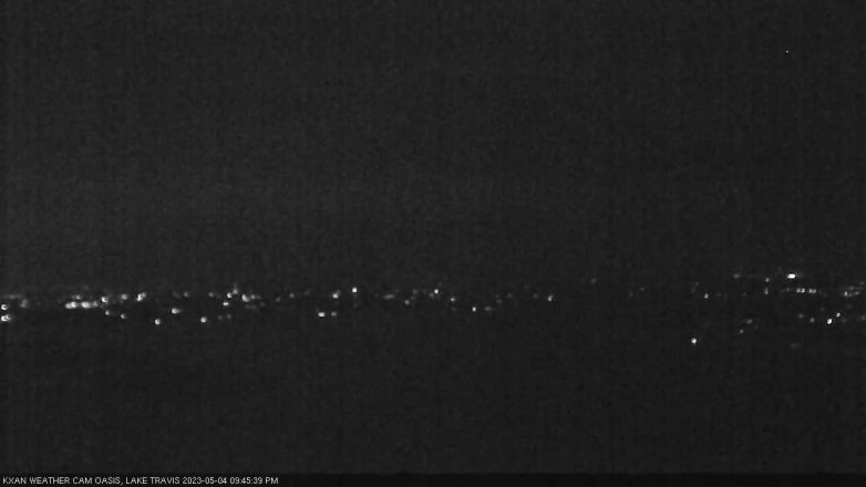 Lake Travis webcam, May 4, 2023 9:45 PM CT