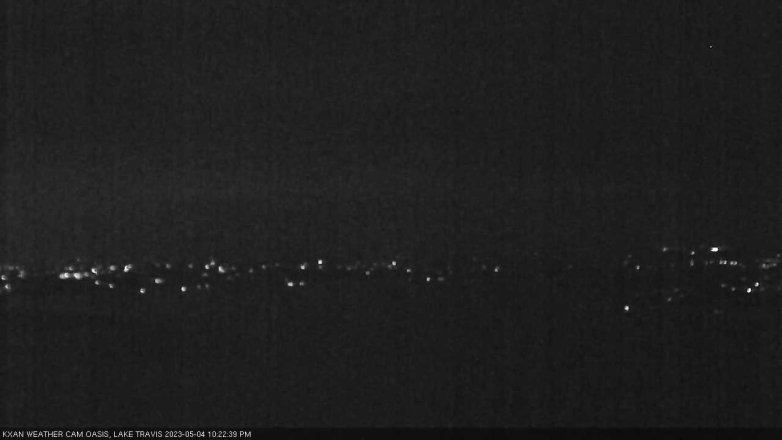 Lake Travis webcam, May 4, 2023 10:25 PM CT