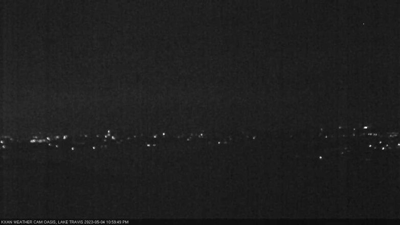 Lake Travis webcam, May 4, 2023 11:00 PM CT