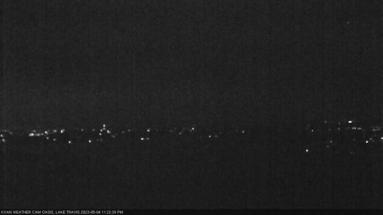 Lake Travis webcam, May 4, 2023 11:25 PM CT