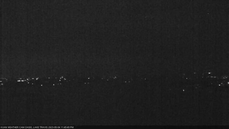 Lake Travis webcam, May 4, 2023 11:45 PM CT