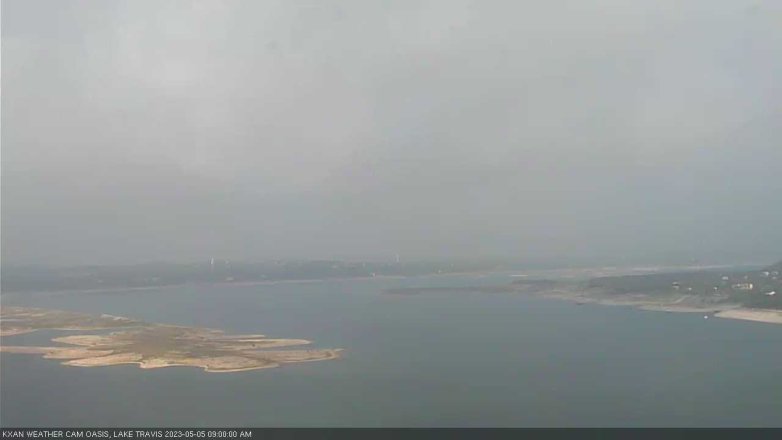 Lake Travis webcam, May 5, 2023 9:00 AM CT