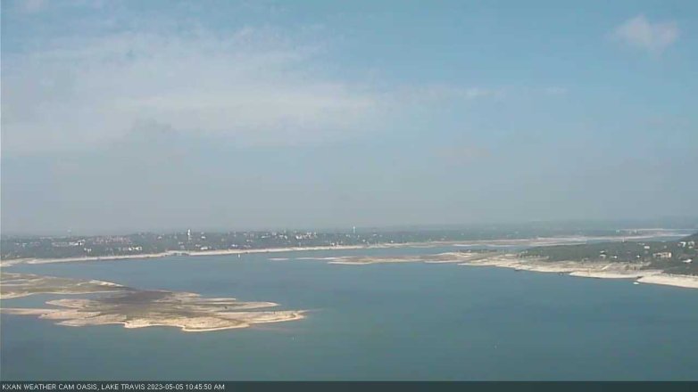 Lake Travis webcam, May 5, 2023 10:45 AM CT