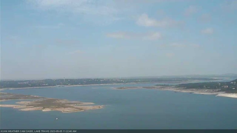 Lake Travis webcam, May 5, 2023 11:25 AM CT