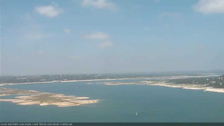 Lake Travis webcam, May 5, 2023 11:45 AM CT