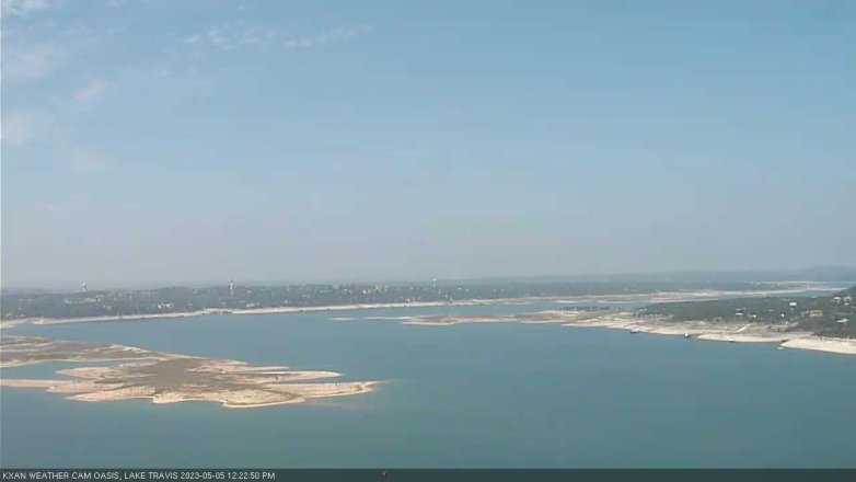 Lake Travis webcam, May 5, 2023 12:25 PM CT