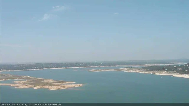Lake Travis webcam, May 5, 2023 1:00 PM CT