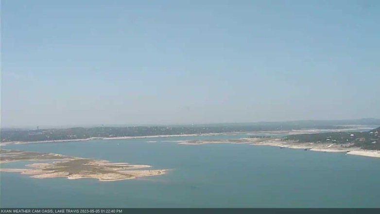 Lake Travis webcam, May 5, 2023 1:25 PM CT