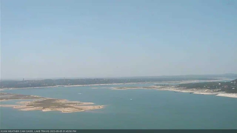 Lake Travis webcam, May 5, 2023 1:45 PM CT