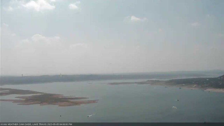 Lake Travis webcam, May 5, 2023 4:00 PM CT
