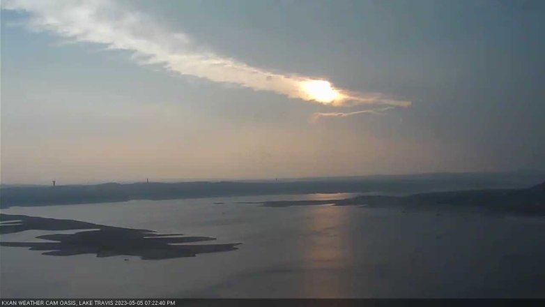 Lake Travis webcam, May 5, 2023 7:25 PM CT