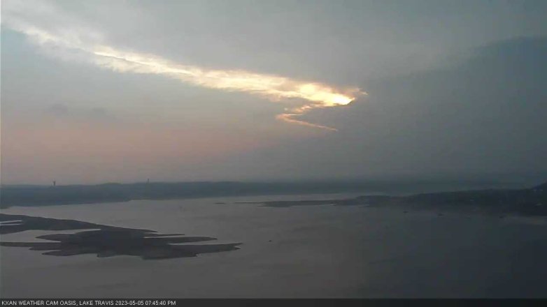 Lake Travis webcam, May 5, 2023 7:45 PM CT