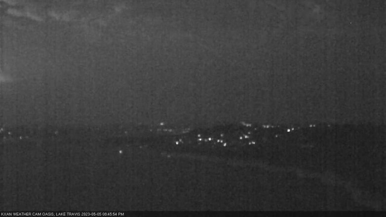 Lake Travis webcam, May 5, 2023 8:45 PM CT
