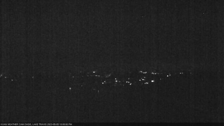 Lake Travis webcam, May 5, 2023 10:00 PM CT