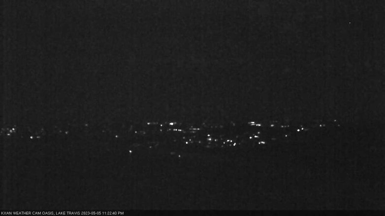 Lake Travis webcam, May 5, 2023 11:25 PM CT