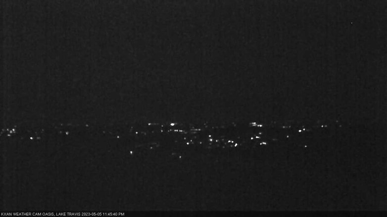 Lake Travis webcam, May 5, 2023 11:45 PM CT
