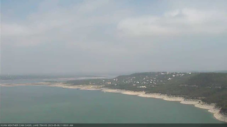 Lake Travis webcam, May 6, 2023 11:00 AM CT