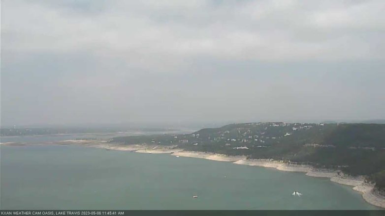 Lake Travis webcam, May 6, 2023 11:45 AM CT