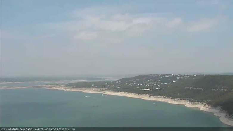 Lake Travis webcam, May 6, 2023 12:25 PM CT
