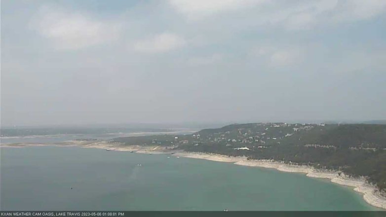 Lake Travis webcam, May 6, 2023 1:00 PM CT