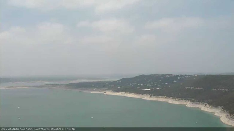 Lake Travis webcam, May 6, 2023 1:25 PM CT