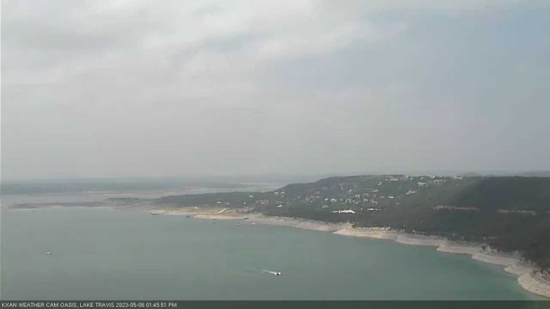 Lake Travis webcam, May 6, 2023 1:45 PM CT