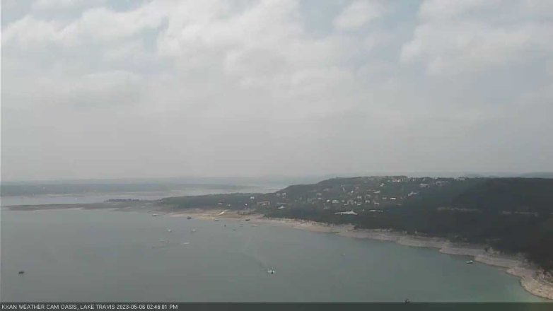 Lake Travis webcam, May 6, 2023 2:45 PM CT
