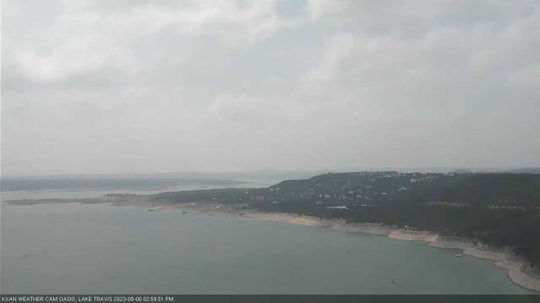Lake Travis webcam, May 6, 2023 3:00 PM CT
