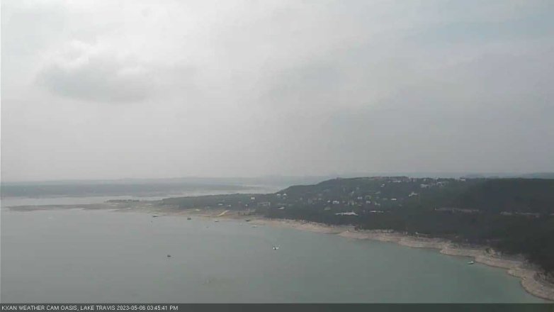 Lake Travis webcam, May 6, 2023 3:45 PM CT
