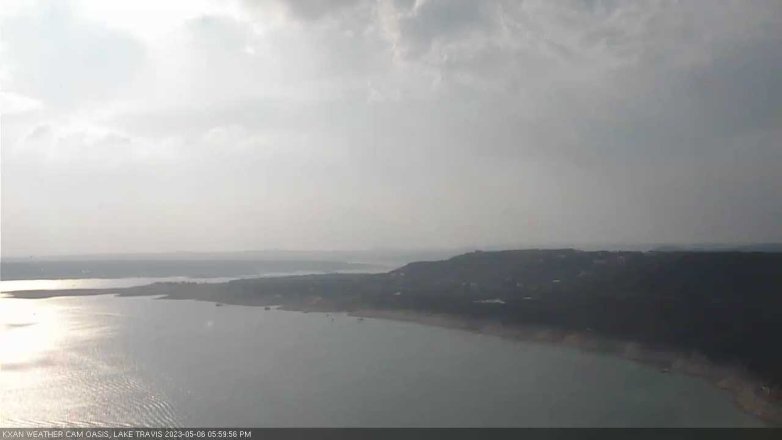 Lake Travis webcam, May 6, 2023 6:00 PM CT