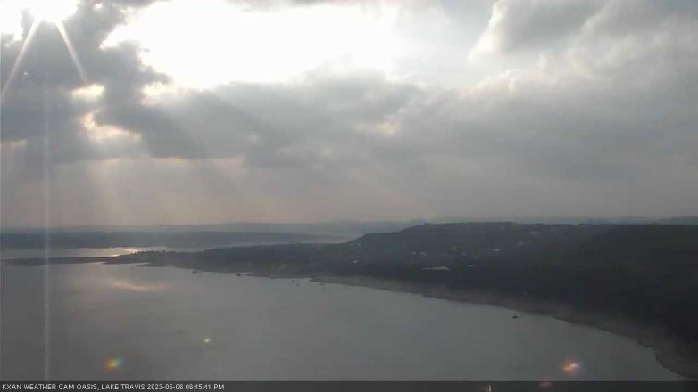Lake Travis webcam, May 6, 2023 6:45 PM CT