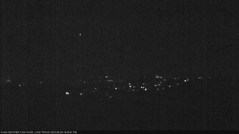 Lake Travis webcam, May 6, 2023 10:45 PM CT