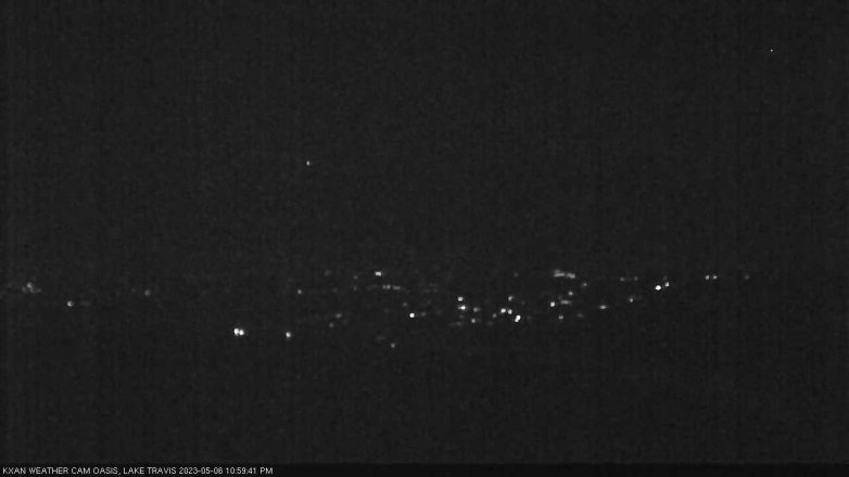 Lake Travis webcam, May 6, 2023 11:00 PM CT