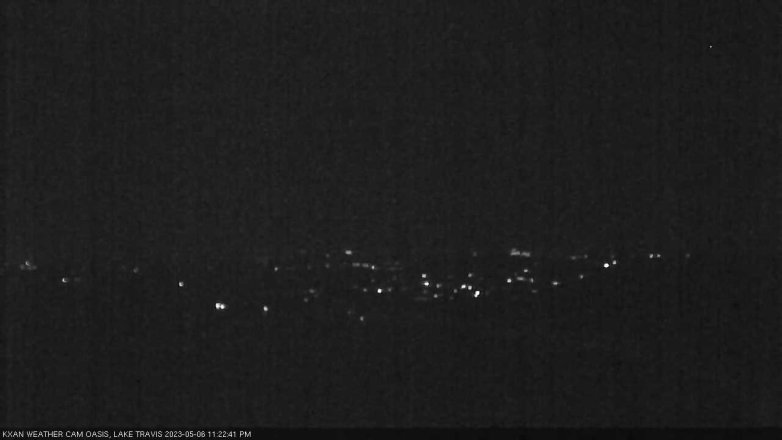Lake Travis webcam, May 6, 2023 11:25 PM CT