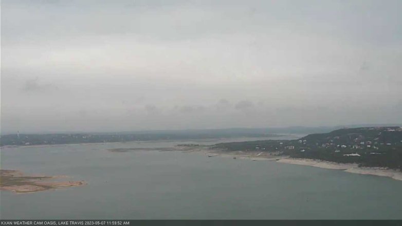Lake Travis webcam, May 7, 2023 12:00 PM CT