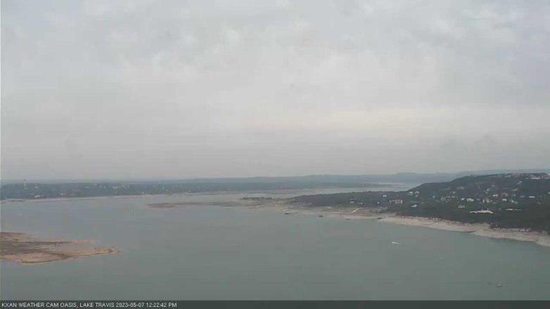 Lake Travis webcam, May 7, 2023 12:25 PM CT