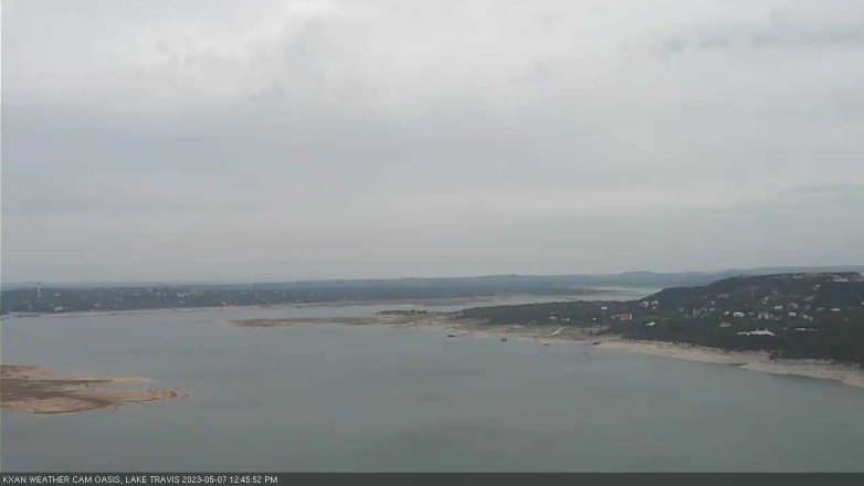 Lake Travis webcam, May 7, 2023 12:45 PM CT