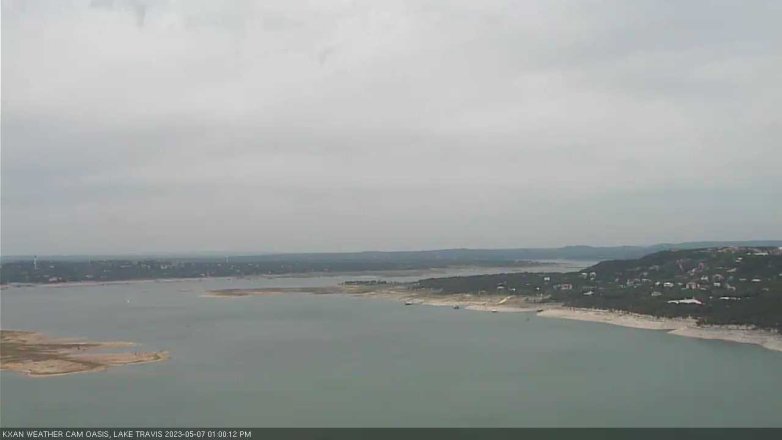 Lake Travis webcam, May 7, 2023 1:00 PM CT