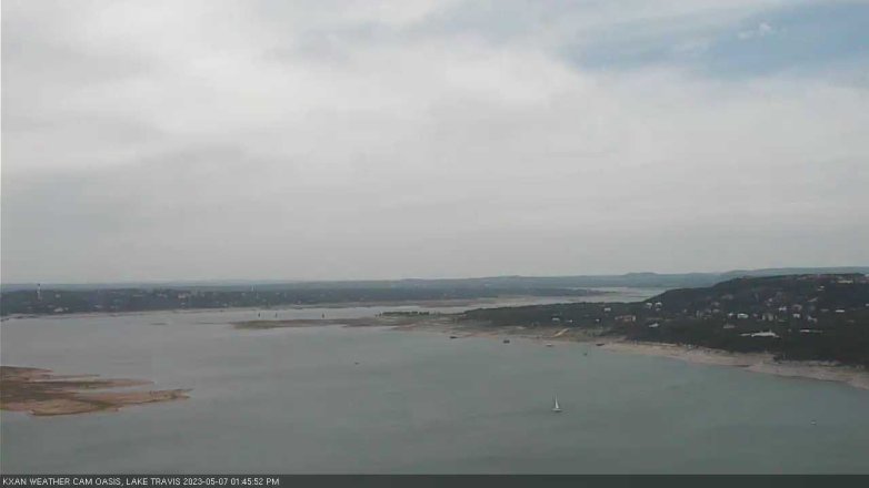 Lake Travis webcam, May 7, 2023 1:45 PM CT